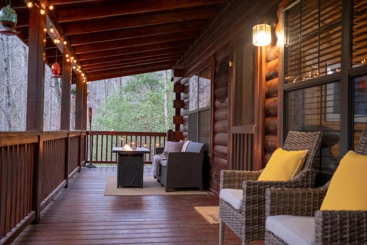 Three Dog Night - Pet-Friendly Cabin With Hot Tub Vila Blue Ridge Exterior foto